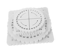 Gatuida 4 pièces Disque de Corde Outil de Fabrication Bracelet Macramé Rond et Carré Planche et Durable pour DIY