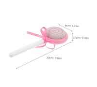 Gatuida 4 Pièces Double Sided Lollipop Shaped Pedicure Pumice Stone Foot File Calluses Remover Tool For Feet Hands Exfoliating Dead Skin Cleaning