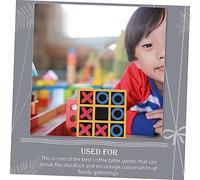 Gatuida 4 pièces Jeu de Société Interactif Toe Double Joueur Éducatif Eva pour Garçon Fille Développement et Motricité et Finition Lisse