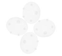 Gatuida 4 pièces Joint de Flapper Silicone pour Réservoir de Toilette de Compatible avec Vormax Réparation et Économique Eau Matériau Durable et Optimisé pour Étanchéité