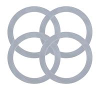 Gatuida 4 Pièces Joint Étanchéité Caoutchouc Pour Mélangeur Lot Compatible Avec Mixeur Et Presse-agrumes Bague De Remplacement Facile à Installer Pour Blender Et Juicer Joint Antidérapant