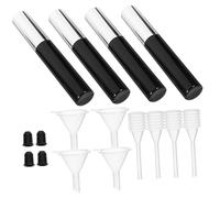 Gatuida 4 pièces Kit Flacons Eyeliner Vides avec Mini Pipettes et Entonnoirs Tubes Légers sans Fuite pour Maquillage DIY Femmes et Voyage