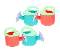 Gatuida 4 Pièces Lot de Arrosoirs pour Garçon Fille Jouets Arrosage pour Jardin et Bain Design Fleur Poignée Ergonomique Facile à Tenir pour Éveil Moteur et Jeux