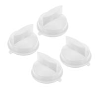 Gatuida 4 Pièces Lot de Boutons Minuterie pour Micro-ondes Commutateur Rotatif Réglable pour Contrôle Précis Cuisson Compatible Four Cuisinière et Chauffage Remplacement Fiable et
