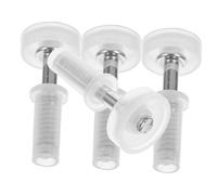 Gatuida 4 pièces Lot de Charnières Pivotantes Inox pour Portes Pliantes Armoire Fixation Stable et Installation Facile Adaptées pour Portes Doubles Pliantes
