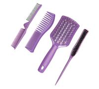 Gatuida 4 Pièces Lot De Peignes De Sécurité Pour Coiffeur Peignes De Protection Pour Coupe Cheveux Salon