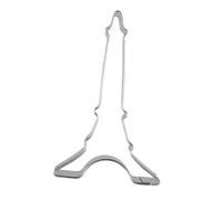 Gatuida 4 pièces Lot Tour Eiffel Acier Inoxydable Coupe Biscuit et Fruits Antiadhésif Découpoirs Géométriques pour Pâtisserie Maison et Boulangerie