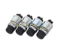 Gatuida 4 Pièces Momentary Engine Start Push Button Switch For Cars Trucks Rv Boats Tractors Industrial Equipment