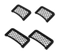 Gatuida 4 pièces Organisateur de Siège Auto Filets de Rangement Latéraux Sacs de Rangement Maille Antidérapante pour Téléphone Snacks et Accessoires Voiture Polyvalente pour Coffre et