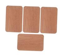 Gatuida 4 pièces Panneaux Cèdre Espagnol pour Humidor Accessoires Naturels pour Boîte à Cigares Régulateurs Humidité Durables pour Rangement et Maturation des Cigares