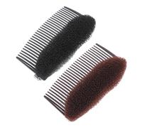 Gatuida 4 Pièces Peigner L'appareil Moelleux De Racine De Cheveux Coussin Peigne à Cheveux Fabricant De Chignon Pour Les Cheveux Bouclé Fabricant De Bosse De Cheveux
