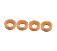 Gatuida 4 Pièces porte-flacon support de fiole conique support de flacon granulés liège Fond rond d lab range bouteille flasque supports flacons en liège base