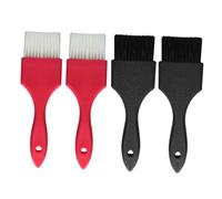 Gatuida 4 pièces Salon Hair Color Brush Set With Thick Bristles Comfortable Handle Hair Dyeing Tool For Precise Application And Conditioning At Home Professional Use