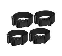 Gatuida 4 pièces Sangles Bagages Réglables avec Boucle Sangles Valise Voyage Multi-Usage Attaches Rapides et Ajustables pour Sécuriser Bagages Accessoires de Voyage Pratiques