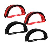 Gatuida 4 pièces Sangles de Pédale Vélo Réglables pour Vélo Appartement et Fixie Bande Antidérapante avec Boucle Ajustable Accessoire Fitness pour Cyclisme Salle et Plein Air