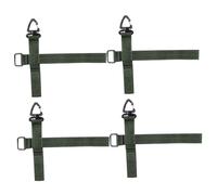 Gatuida 4 pièces Sangles de Rangement pour Gants Boucle Résistante pour Escalade et Camping Support Polyvalent pour Cordes Pince à Gants Outdoor Couleurs Aléatoires Couleur Aléatoire