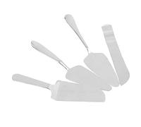 Gatuida 4 pièces Set Ustensiles Pâtisserie Inox Couteau Gâteau Pelle Pizza Spatule Triangulaire et pour Maison