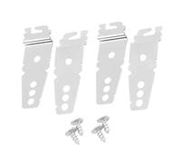 Gatuida 4 pièces Support de Montage pour Lave Vaisselle Kit de Accessoires de Cuisine Installation Rapide et Facile Matériaux Durables pour Usage Prolongé