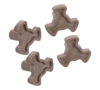 Gatuida 4 pièces Support de Plateau Tournant Micro-ondes Y Plastique Robuste Coupleur de Plateau Compatible Multi-marques Rotation Stable et Lot