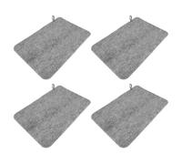 Gatuida 4 Pièces Tapis de Sauna Isolant Thermique Épais en Feutre | Usage Polyvalent, Facile à Nettoyer, Doux et Confortable, pour Sauna et Sources Chaudes