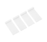 Gatuida 4 Pièces Violin Bow Bone Tips Replacement Ox Bone Fittings For Violin And Bow Repair Lightweight And Parts To Enhance Sound Quality