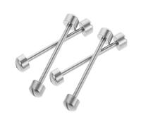 Gatuida 4 Pièces Watch Screw Tube Rods Steel Lug Pins for Secure Strap Connection Watch Repair Parts for Watchmakers