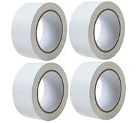 Gatuida 4 rouleaux Bande Étanchéité Fenêtre Adhésive Haute Viscosité Ruban Isolant Froid et Rayures Coupe Vent pour Portes et Fenêtres Blancs