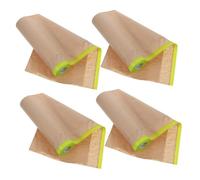 Gatuida 4 rouleaux Film de Masquage Automobile Semi Transparent Adhésif pour Peinture Protection et Résistante pour Graphismes Aérographiques de Polyvalents