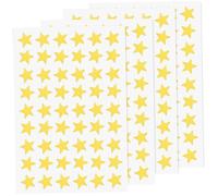 Gatuida 40 feuilles Autocollants Aluminium Gommettes Récompense Dorées Auto Adhésives pour Garçon Fille Stickers pour Éducation et Bricolage