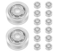 Gatuida 40 Mini roulements à Billes rotatifs pour moulins à Vent - Base pivotante à Billes pour la création d'objets en Argile, Pinces à Cheveux, Ornements rotatifs, Bijoux et Jouets.