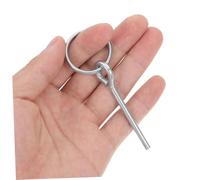 Gatuida 40 Pièces de Fibre de Tente Accessoires de Tente à Broche de Connexion pour Camping en Plein air goupille de Connexion de Corde pièces de Camping galvanisé