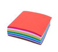 Gatuida 40 pièces Feutrine DIY Feuilles Non Tissées Colorées pour Loisirs Créatifs Maternelle Artisanat Manuel Multi-usage