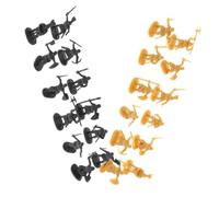 Gatuida 400 pièces Figurines Soldats Miniatures Médiévales Jouets Chevaliers pour Garçon Fille Décorations Fêtes Médiévales et Gâteaux Compact pour Jeux Imitation et Collection