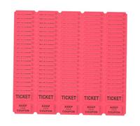 Gatuida 400 pièces Raffle Tickets Billets de Tirage Au Sort pour Événements Récompenses et Amusement Système Transparent et Engaging