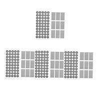 Gatuida 40feuilles Marqueurs Réflexifs pour Scanner Points De Référence De Marquage Haute Visibilité Et Durabilité Marqueurs par Utilisés pour Erreurs De Scan