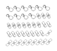 Gatuida 40pièces Crochets s Pour Bijoux Fermoirs Bijoux Alliage Lot Pour Fabrication Et Accessoires