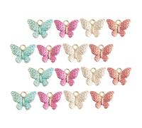 Gatuida 40pièces Pendentifs Métal Émaillé Accessoires Pour Création De Bijoux Designs Uniques