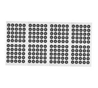 Gatuida 4feuilles Marqueurs Références De Scannage Points Réfléchissants pour Scanners Marquage Précis Et Facile à Appliquer pour Projets De Numérisation Polyvalents