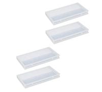 Gatuida 4pièces Boîte De Rangement Pour Embouts De Ponceuse à Ongles Coffret Pour Têtes De Ponçage Étui Pour Têtes De Polissage