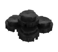 Gatuida 4pièces Bouchons pour Poubelles Plastique Lot pour Conteneurs à Déchets Prévention De Accumulation Eau Et Facilitation du Compostage