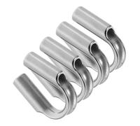 Gatuida 4pièces Cosses De Câble Métallique Acier Inoxydable Outil De Sertissage Pour Corde Cosse Câble Bague Protection Triangulaire