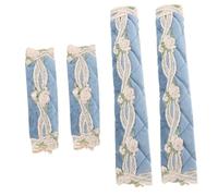 Gatuida 4pièces Couvre-poignées De Réfrigérateur Anti-huile Et Anti-eau Compatible Avec Appareils Électroménagers Design Moderne Facile à Laver