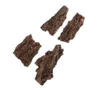 Gatuida 4pièces Décoration De Terrarium pour Reptiles Écorce pour Cacher Un Lézard Cabane Forme De Barbe De Dragon Plateforme Escalade pour Animaux De Compagnie Fournitures pour