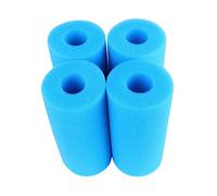 Gatuida 4pièces Éponge Filtrante Cylindrique pour Piscine De Filtration Bleue -Filtre Réutilisable Et Lavable pour Aquarium Et Spa