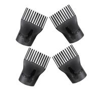 Gatuida 4pièces Lot De Pour Sèche-cheveux Concentrateur Étroit Buse De Soufflage Plate De Rechange Pour Coiffure