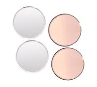 Gatuida 4pièces Présentoir à Ongles Lot De Palettes De Mélange De Couleurs Pour Nail Art Avec Surface Miroir