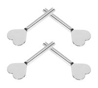 Gatuida 4pièces Presse Dentifrice Alliage De Zinc Pour Salle De Bain Outil De Pressage Et Essoreuse De Tubes Simple Et Pratique