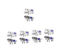 Gatuida 5 Ensembles Bague Doigt Cartoon Thermochromique Pour Fête Change De Couleur Température 2 Pièces * 5