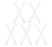 Gatuida 5 paires Sangles de Remplacement Transparentes pour Talons de Bretelles Antidérapantes Ajustables pour Chaussures de Femme Confort et Prévention des