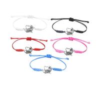 Gatuida 5 pièces Bracelets de Cheering Corde et Accessoires Ajustables pour Fans et Garçons Cadeaux Souvenirs Esprit Équipe